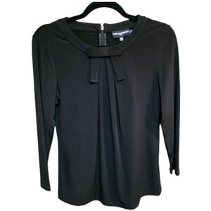 Karl Lagerfeld Paris Bow Front Top